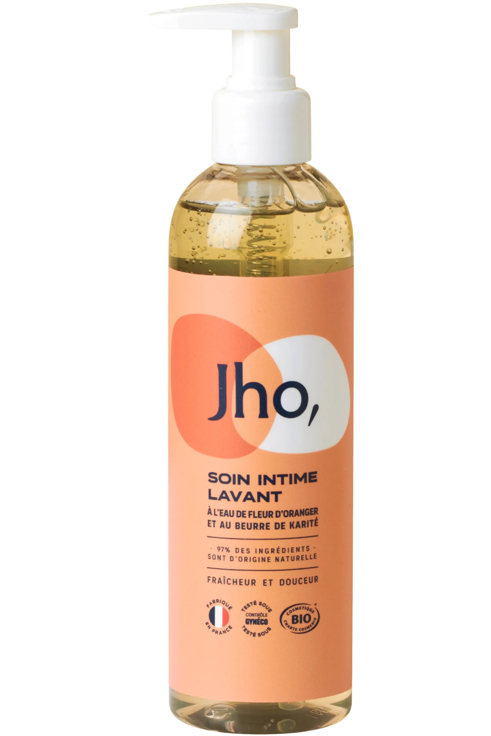 Jho Soin intime lavant doux bio-250 ml