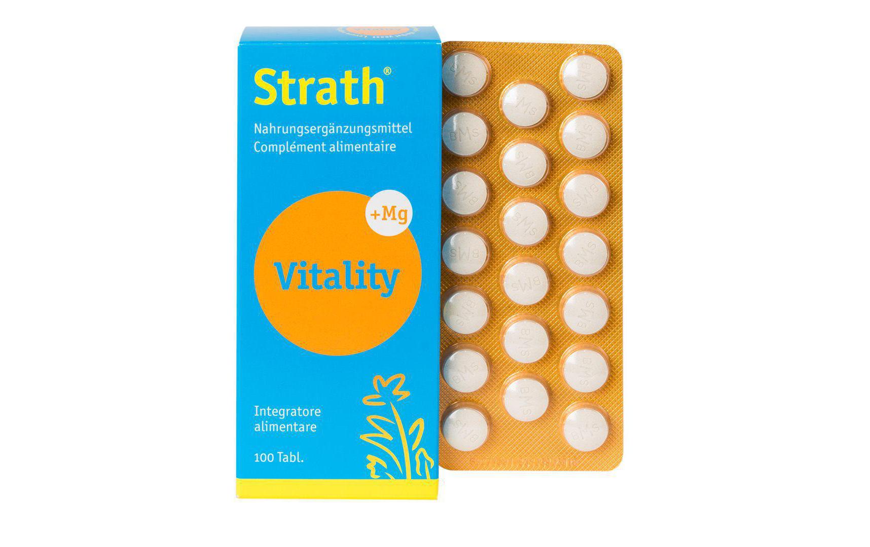 Vitality 100 TablettenVeganes Stärkungsmittel mit Kräuterhefe und Magnesium