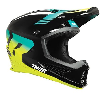 Casque cross Thor SECTOR 2 CARV 2024 - Noir / Jaune