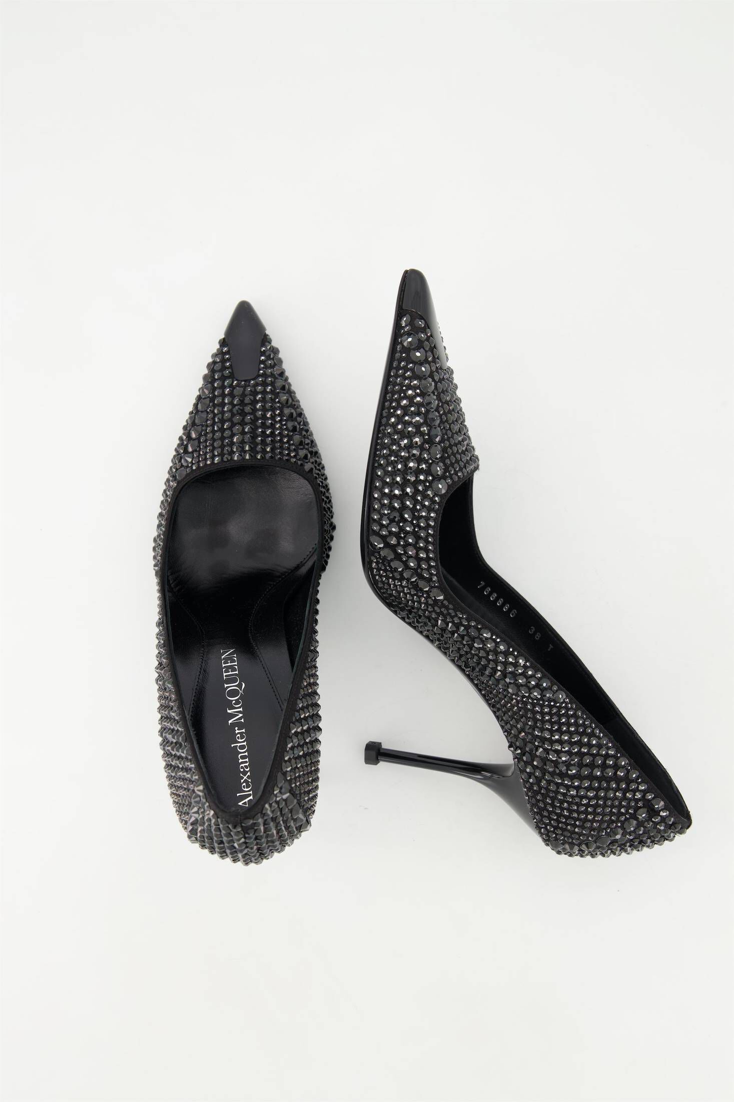 Alexander McQueen| Damen Pumps CRYSTALS aus Leder