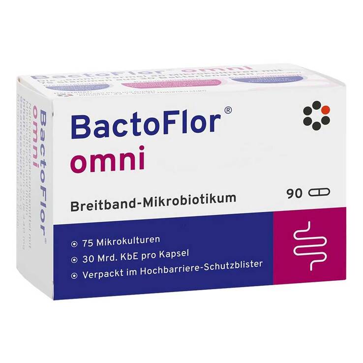 Bactoflor omni Hartkapseln, 90 St