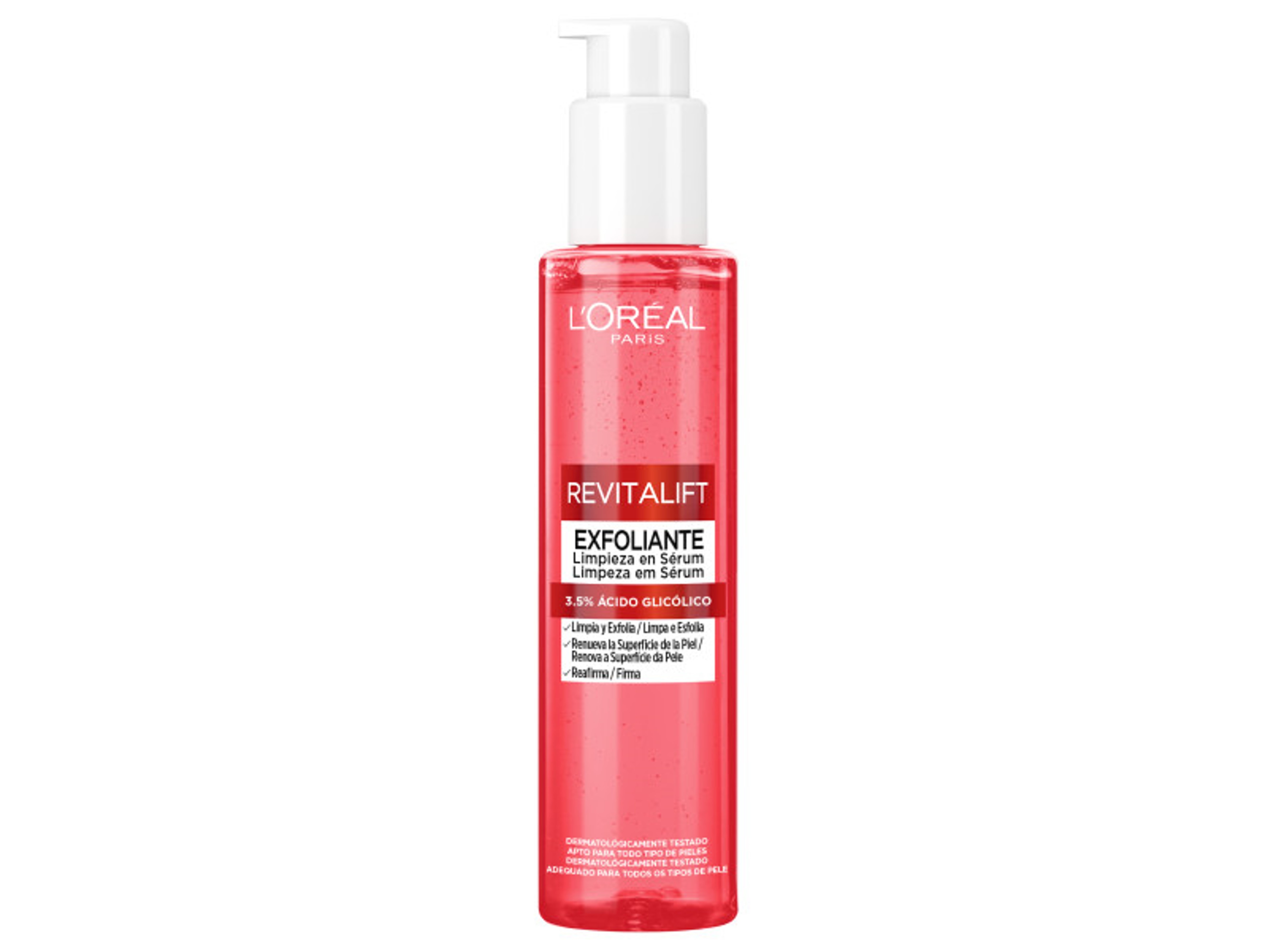 SÉRUM LIMPEZA ROSTO L'ORÉAL REVITALIFT EXFOLIANTE 150ML