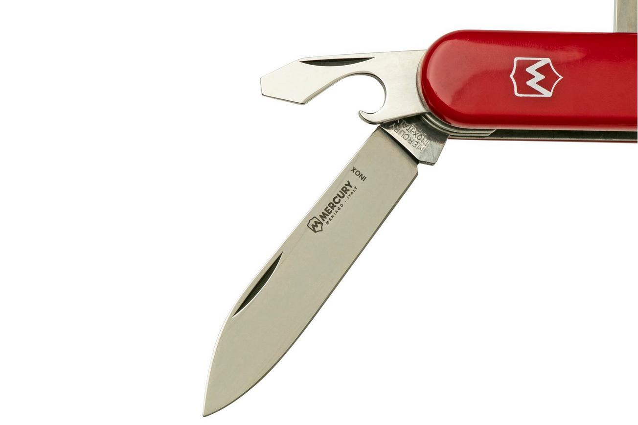 Mercury Multi-Tool Knife 913-7MC Red, 7 functies, zakmes