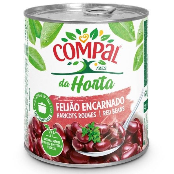 Compal Feijão Encarnado da Horta 845g