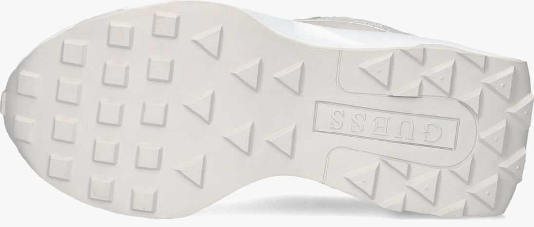 GUESS zilveren guess lage sneakers calebb