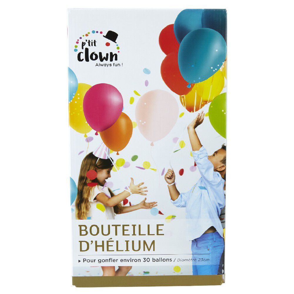 Bouteille d'hélium jetable pour 30 ballons