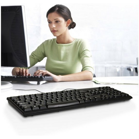 Port Designs 900753-UK clavier Universel USB QWERTY Anglais britannique Noir