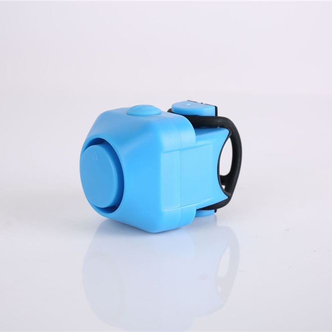 Universal Velo Glocke Elektrische Fahrrad Klingel Gravel Bike Hupe (inkl. Batterie CR2032) - Blau