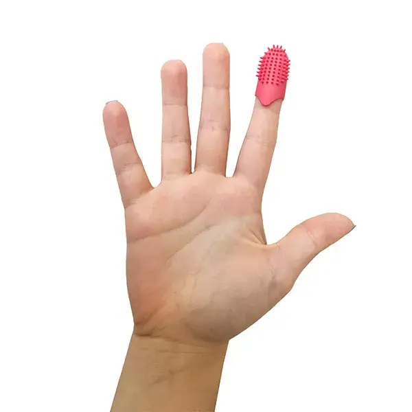Escova de dentes infantil de viagem Lov'FROG com bambu e morango