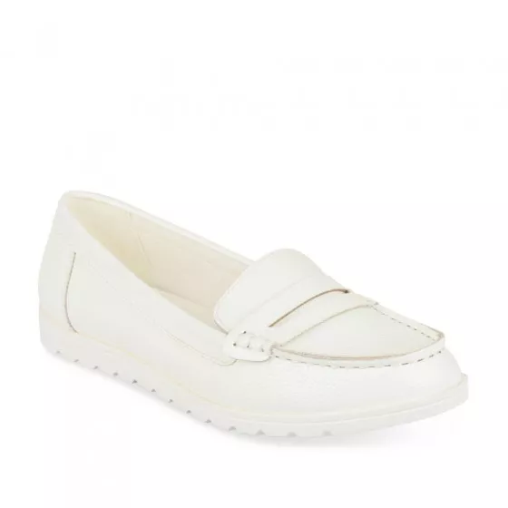 Mocassins BLANC VIA DONNA