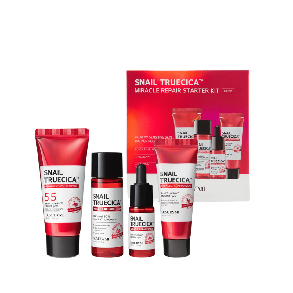 Some By Mi - Snail Truecica Miracle Repair Starterkit Travel Sizes Gaveæske