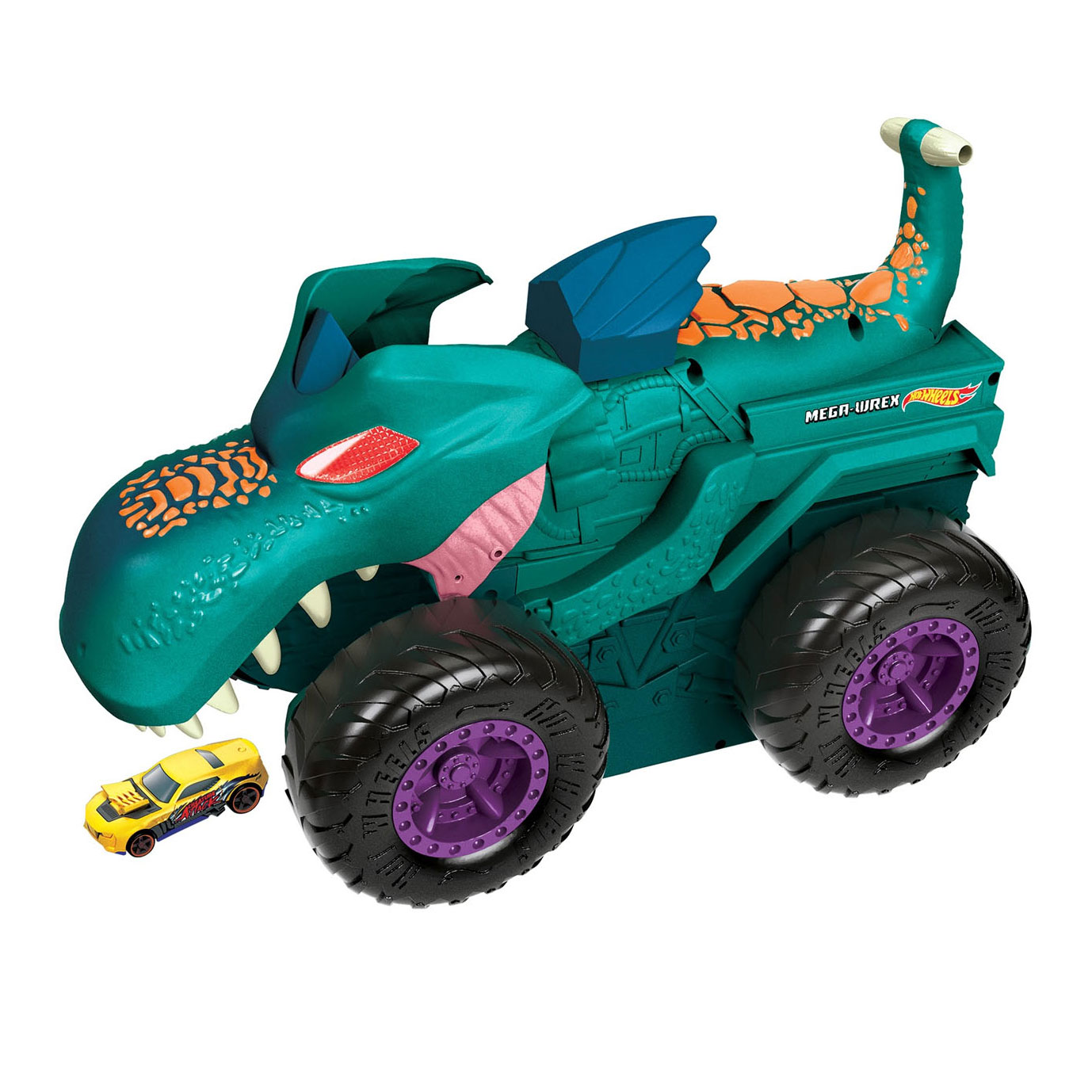 Hot Wheels Monster Truck - Car Chompin' Mega-Wrex