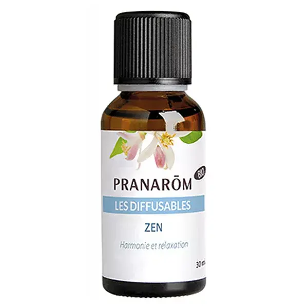 Mistura de Óleos Essenciais Orgânicos Zen para Difusores Pranarôm 30ml
