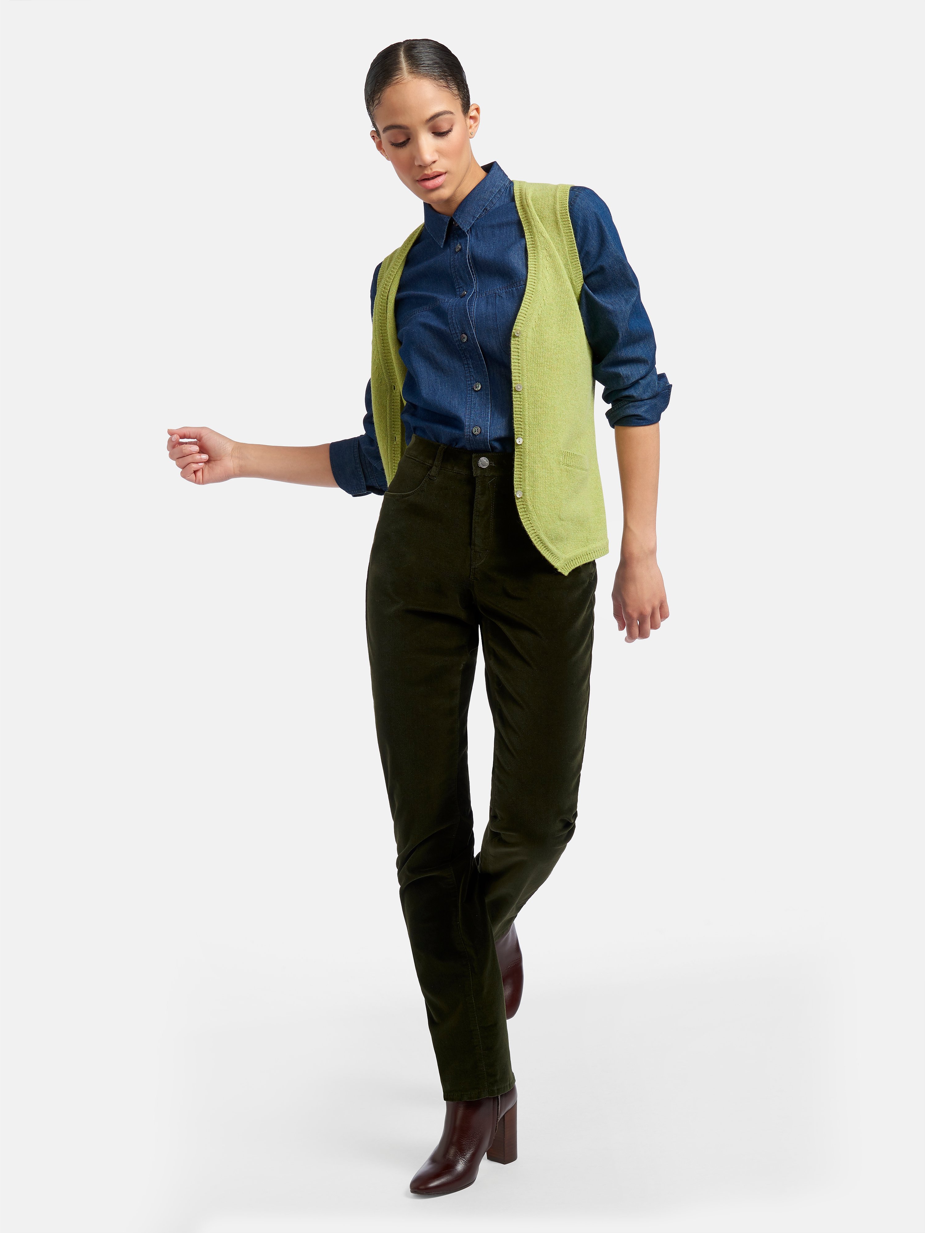 Feminine Fit-Sportsamt-Hose Modell Carola