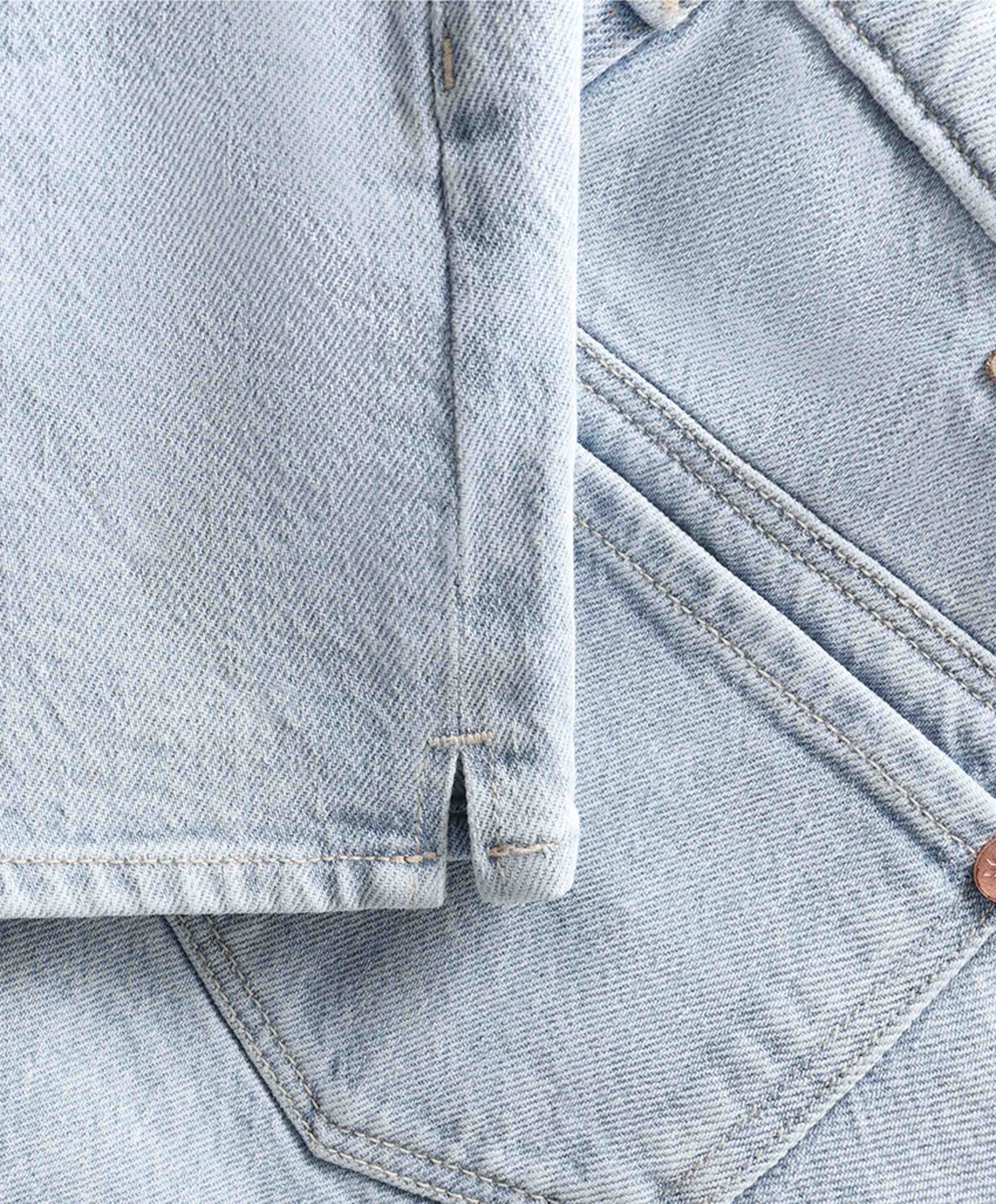 Indian Blue Jeans Wide Denim Light meisjes korte broek blauw