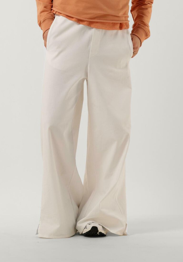 10DAYS ecru 10days wijde broek dry jersey culotte