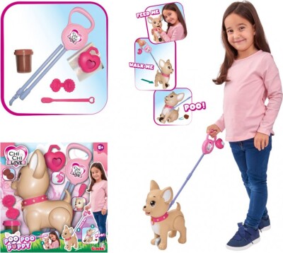 Chi Chi Love Chihuahua - Legetøjs Hundehvalp Med Tilbehør - 20 CM