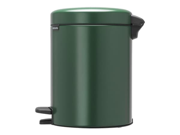 Brabantia newIcon - Søppelbøtte - flipp-lokk - 5 L - fotpedal - furugrønn
