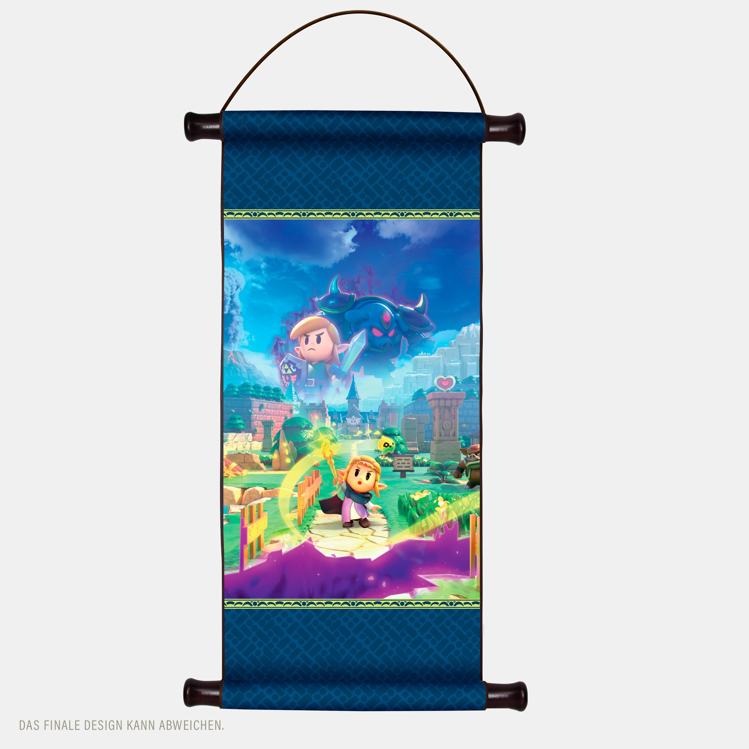 Nintendo Switch Konsolen-Set »Lite – Hyrule-Edition + Zelda: Echoes of Wisdom + Zelda-Schriftrolle« 32 GB