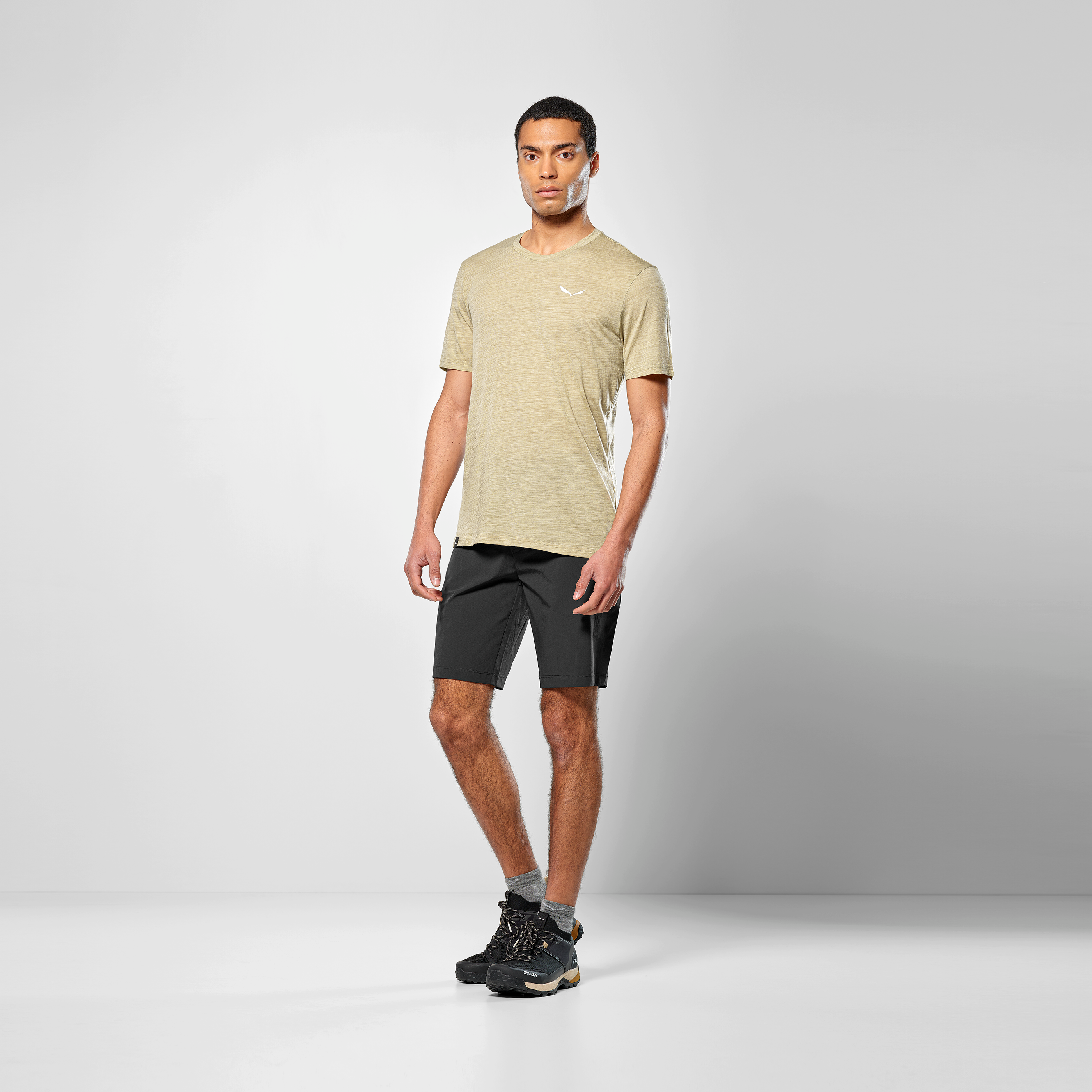 Salewa Eagle Minilogo Merino T-shirt M`s