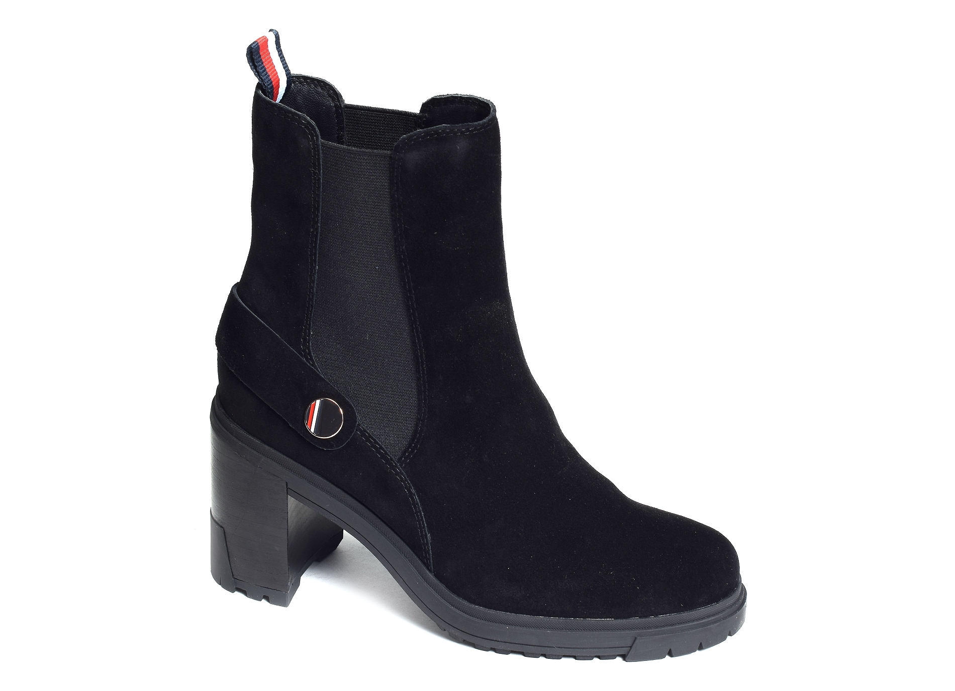 Outdoor high heel boot 6739 noir