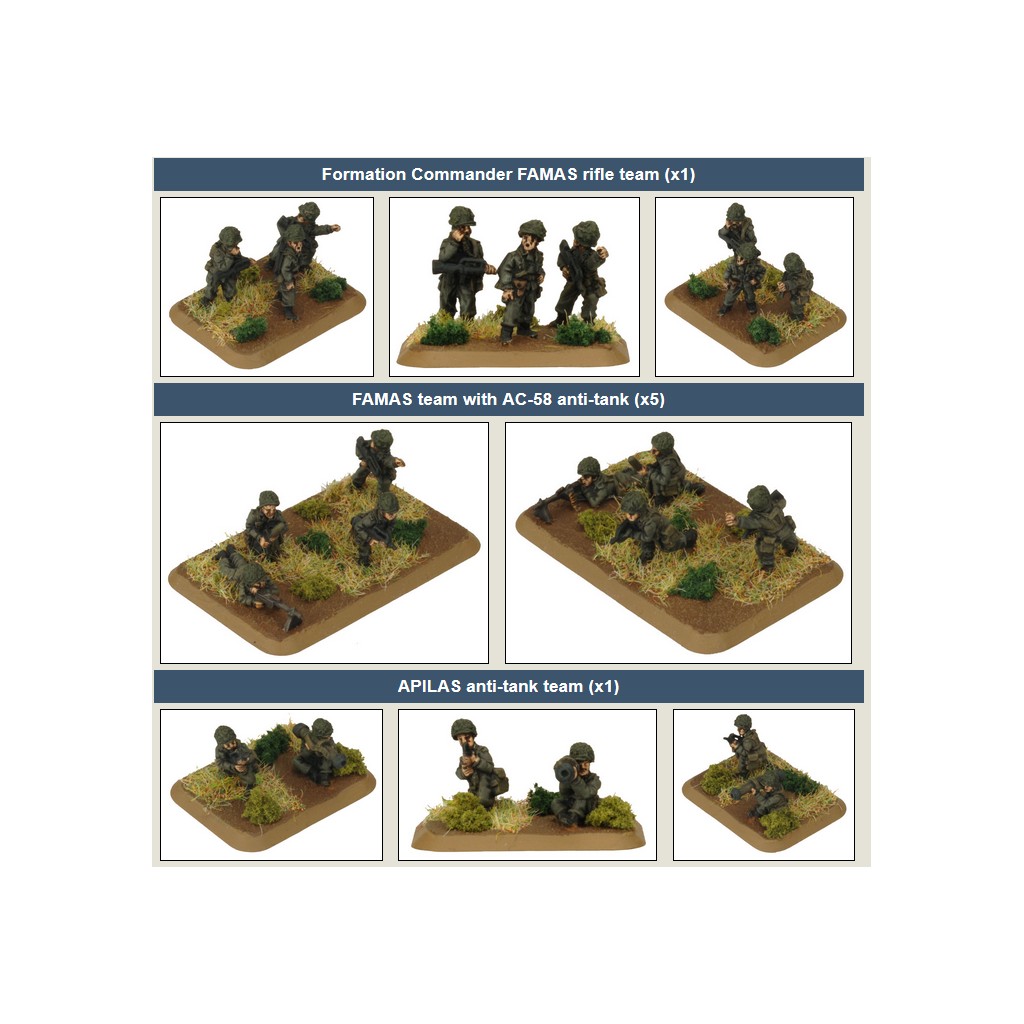 Team Yankee - French Infantry Platoon