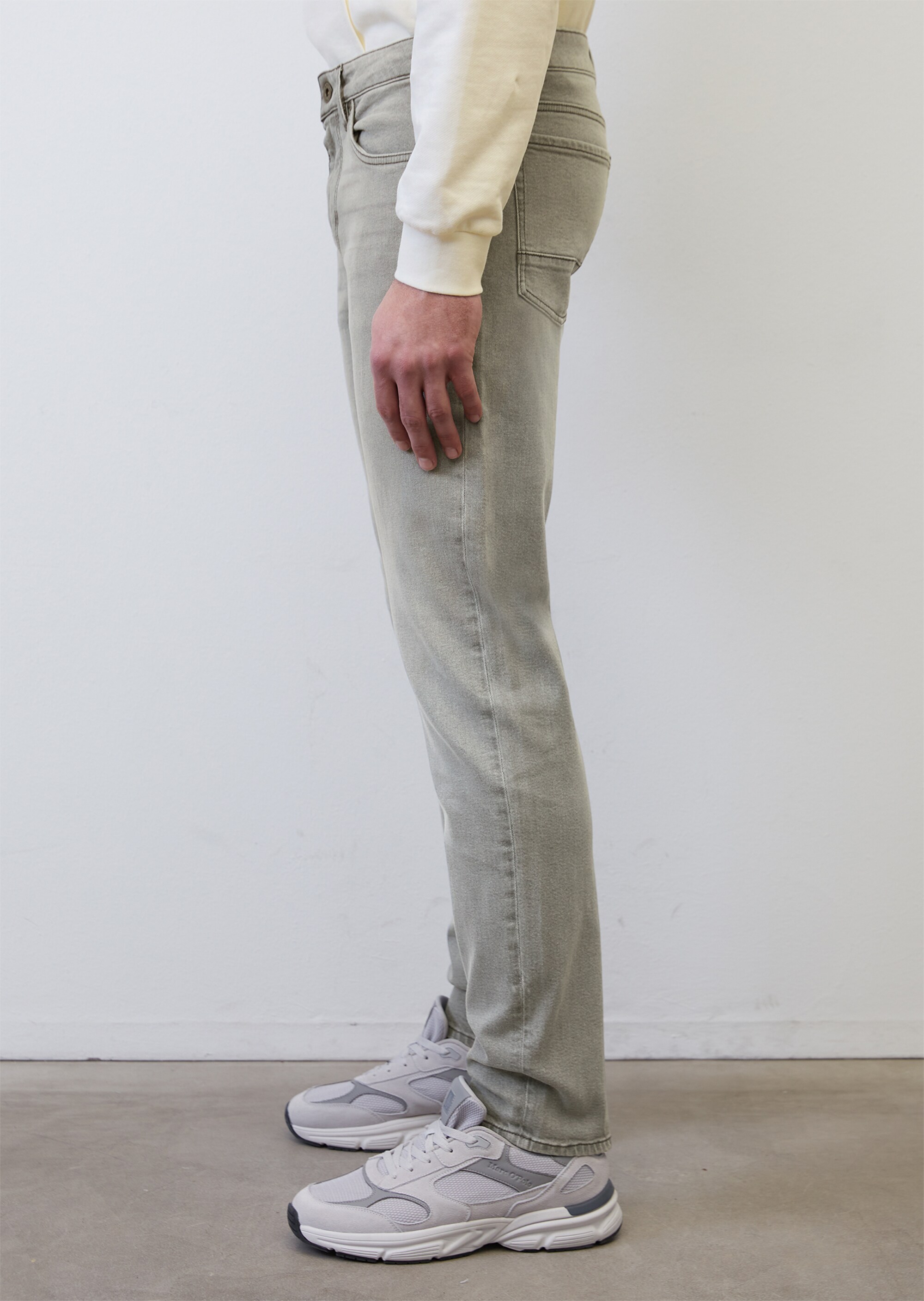 Jeans Modell KEMI regular aus Bio-Baumwolle-Mix