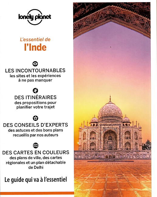 LONELY PLANET - ESSENTIEL DE L INDE