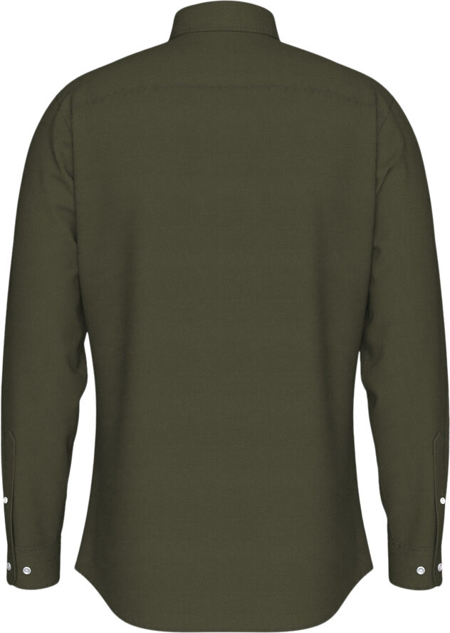Selected Homme SLHSLIM-PERFORMANCE SHIRT LS NOOS Forest night