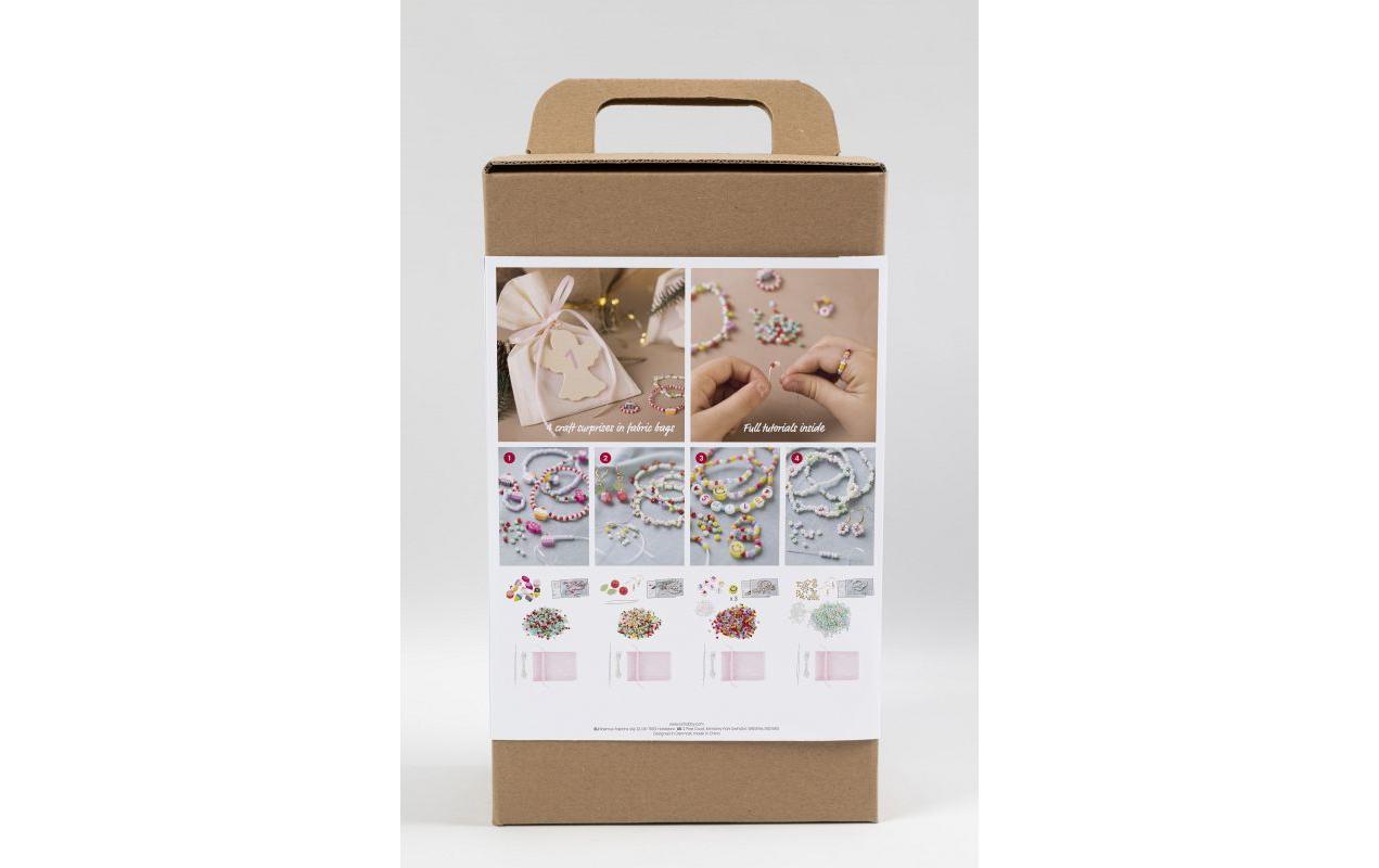 Adventskalender Bastelset Schmuck, 4 StückAdventskalender mit neuen Bastelprojekten