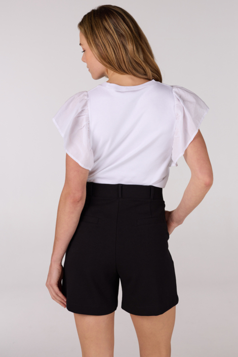 Juffrouw Jansen witte dames t-shirt