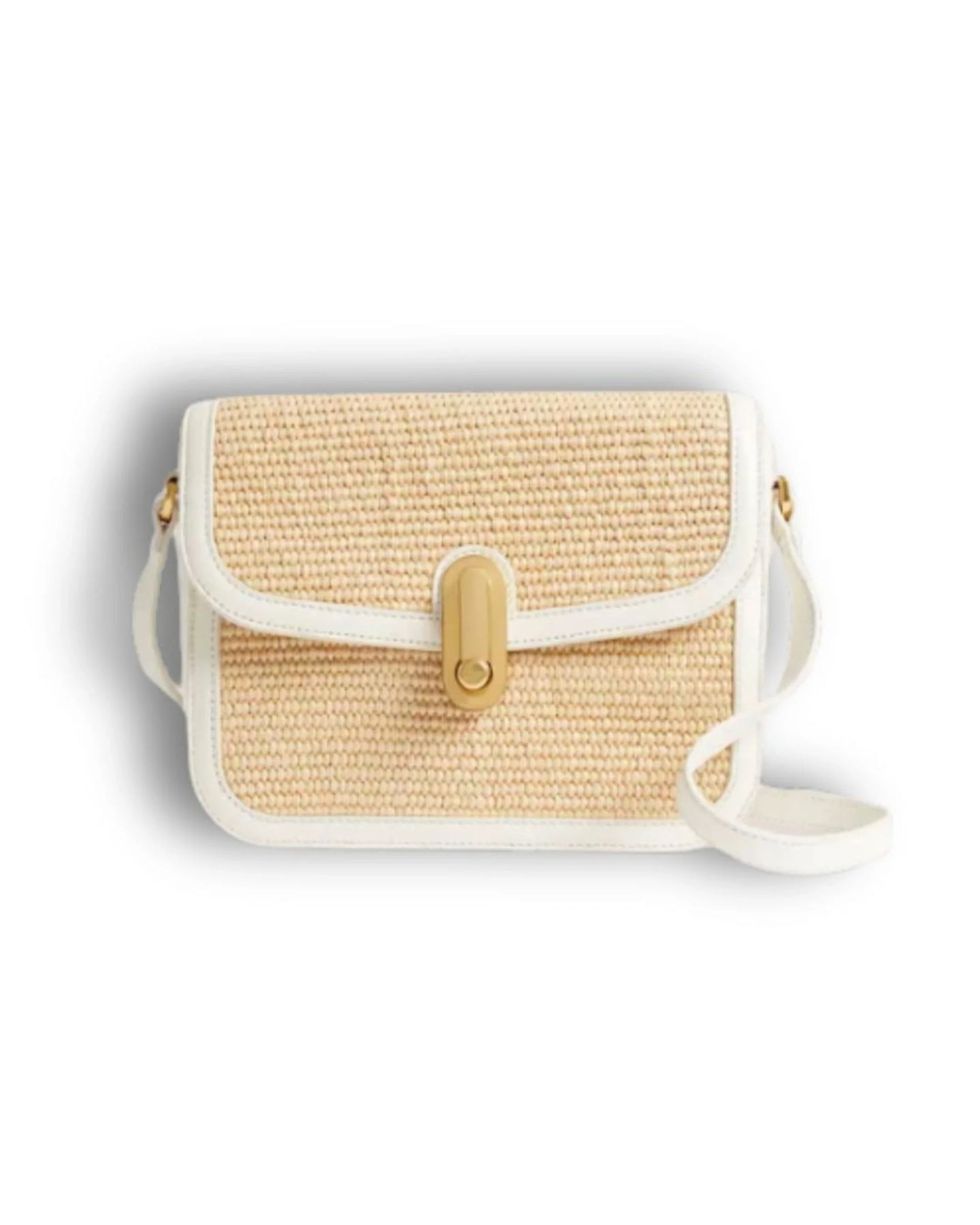 Ted Baker | Raffia Kassie Twist Lock | CrossBody tas