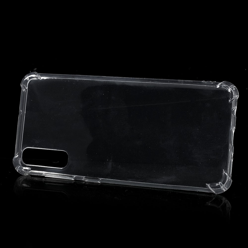 Samsung Galaxy A50 / A30s Gummi Case Hülle Air Cushion Fallschutz - Transparent