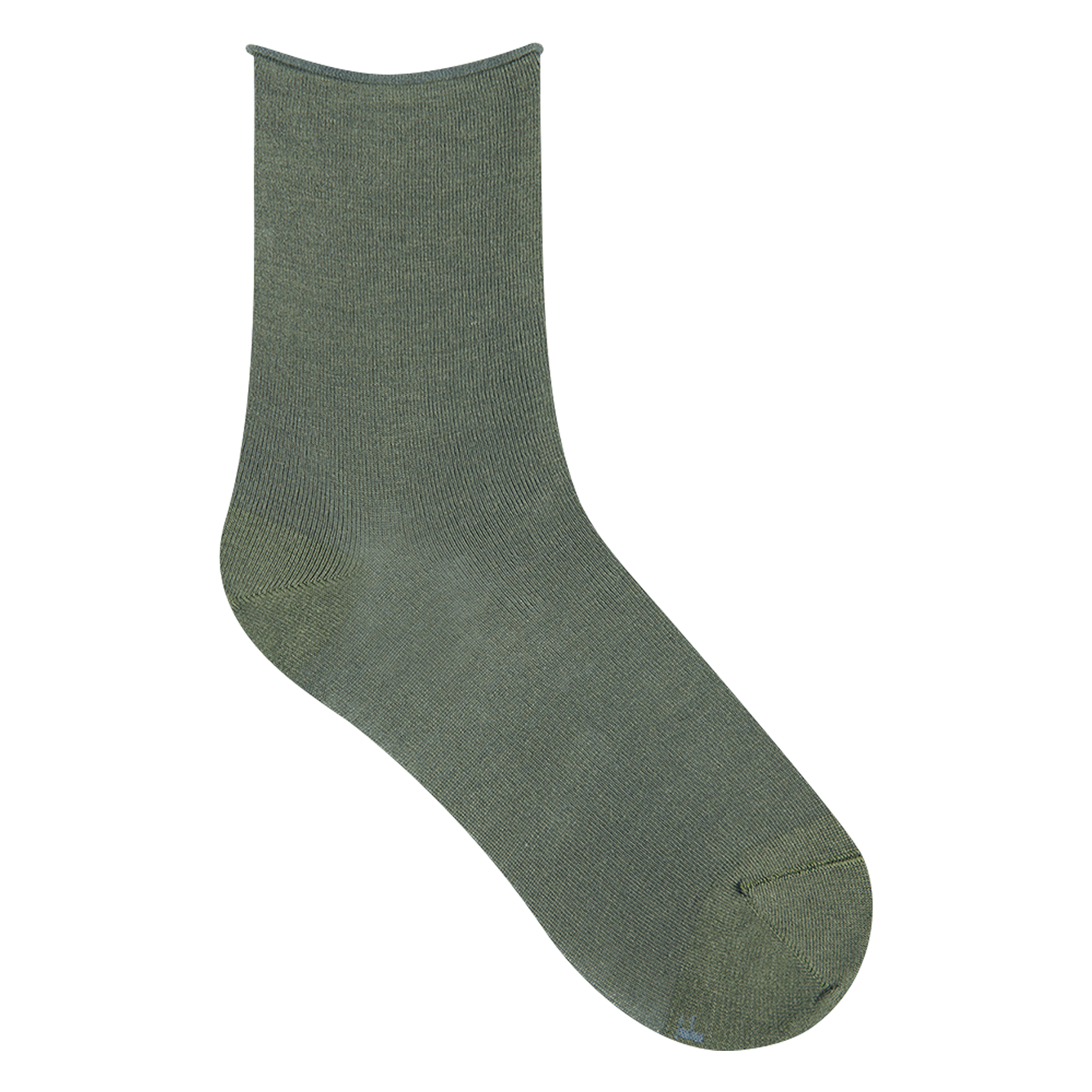 VELOUTE - Chaussettes en coton stretch | Kaki