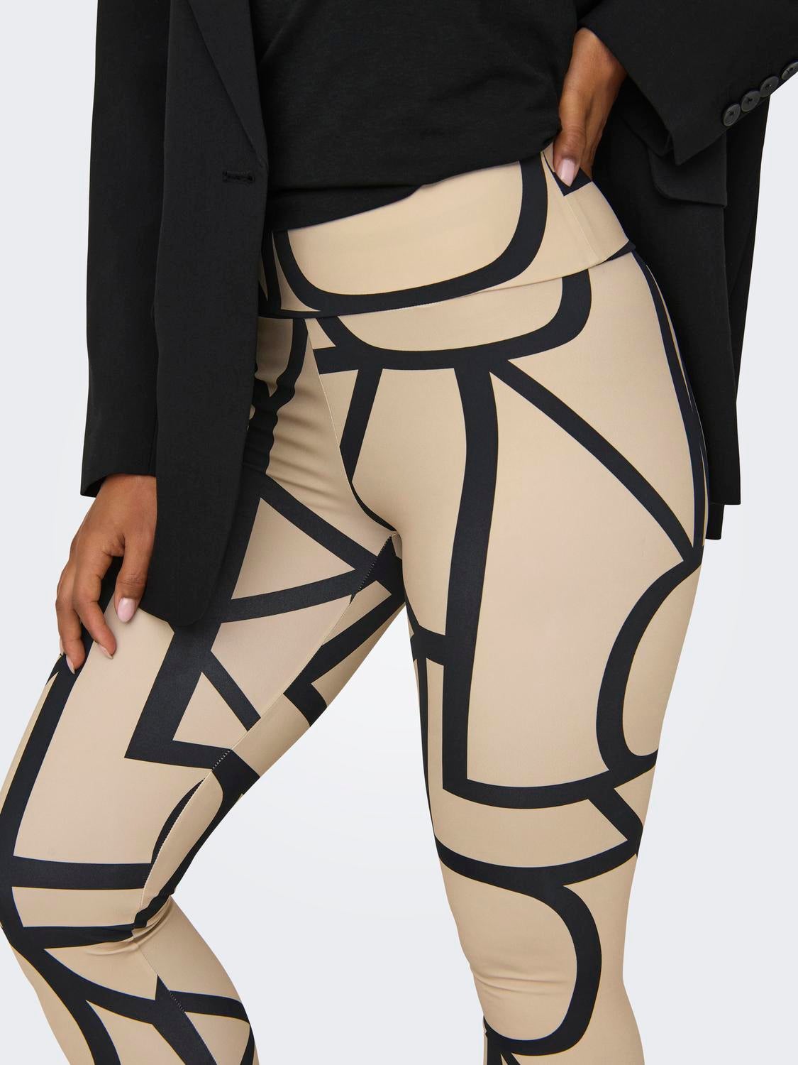 ONLKIM Hohe Taille Normal geschnitten Leggings Nomad