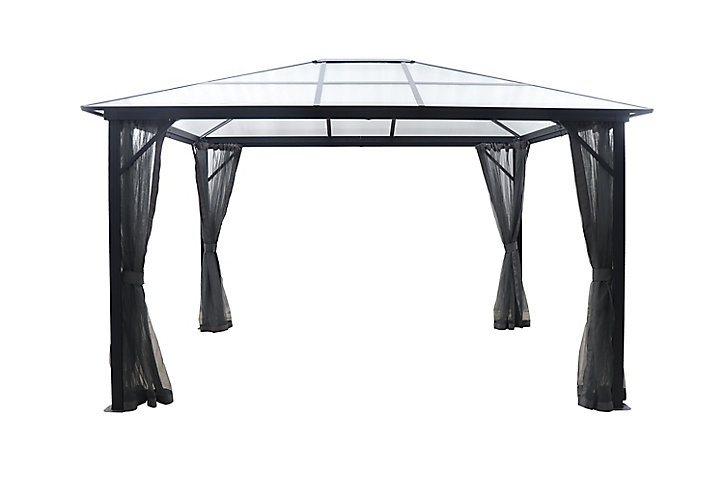 Tonnelle en aluminium Yallis 3 x 3,65m