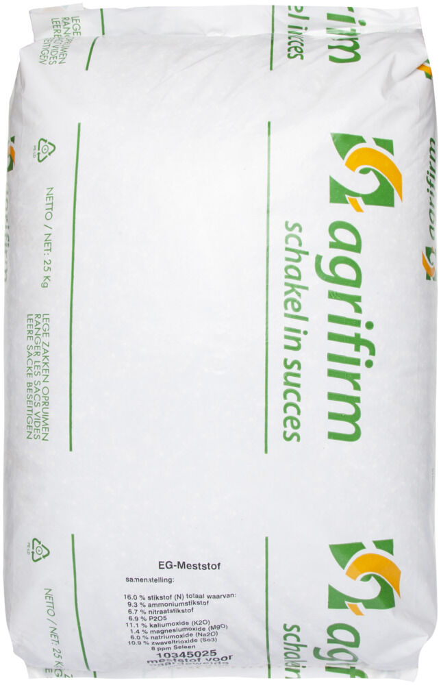 Agrifirm Paardeweide 16-7-11 - Meststof - 1000 m2 - 25 Kilogram
