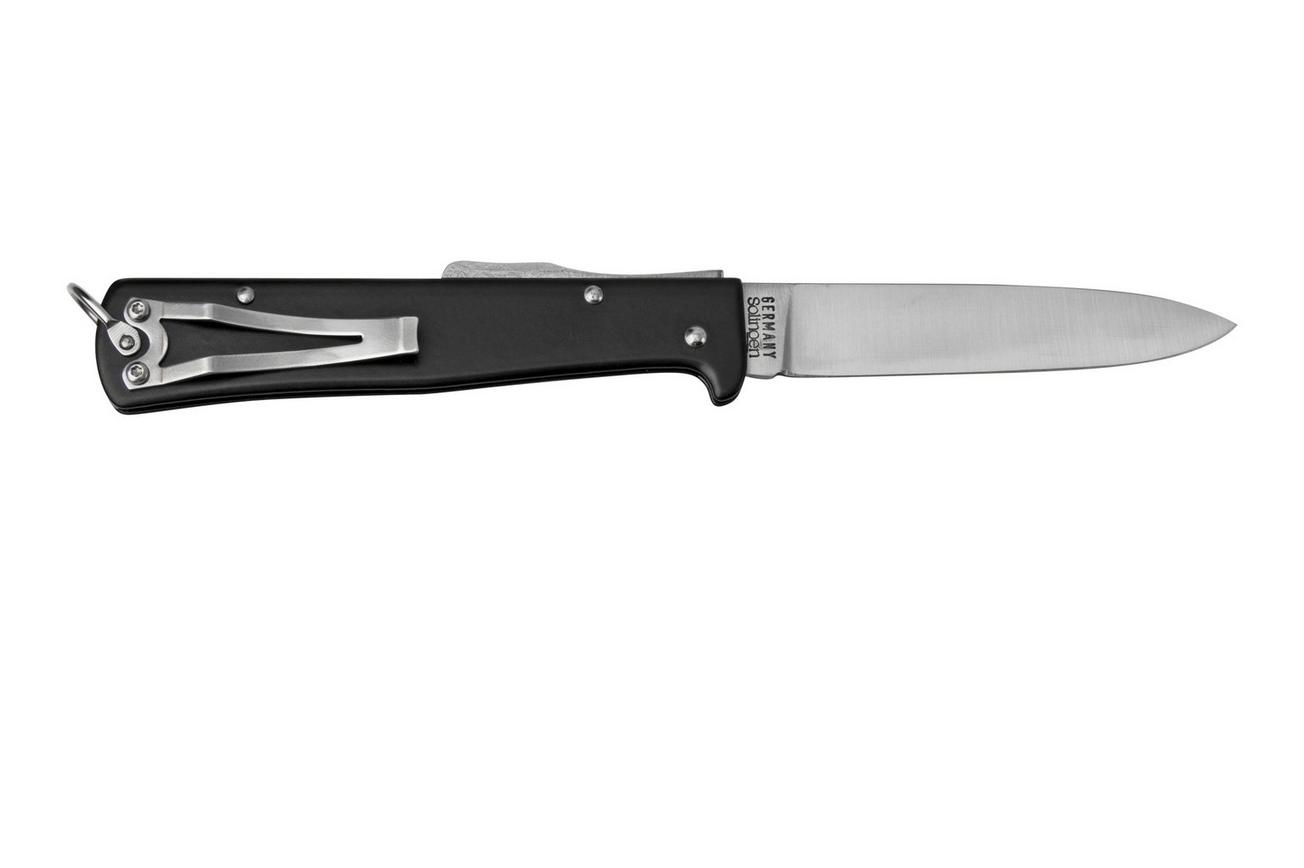 Otter Mercator 10-436 RG Large Black Carbon Pocketclip, zakmes