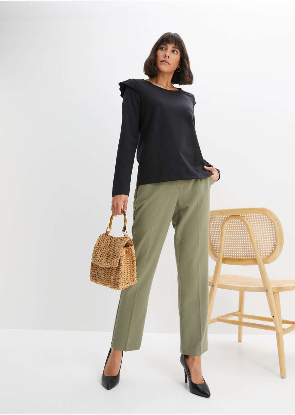 T-shirt à ruchés