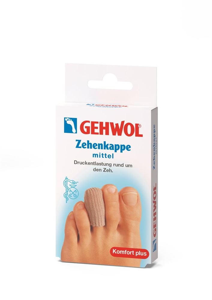 GEHWOL Zehenkappe Polymer-Gel<br>1 Stück, mittel