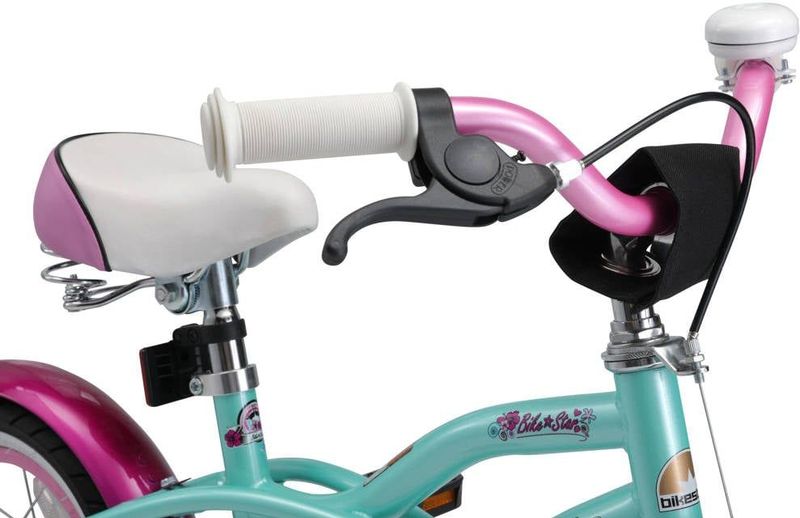 Bikestar 12 inch Cruiser kinderfiets, mint