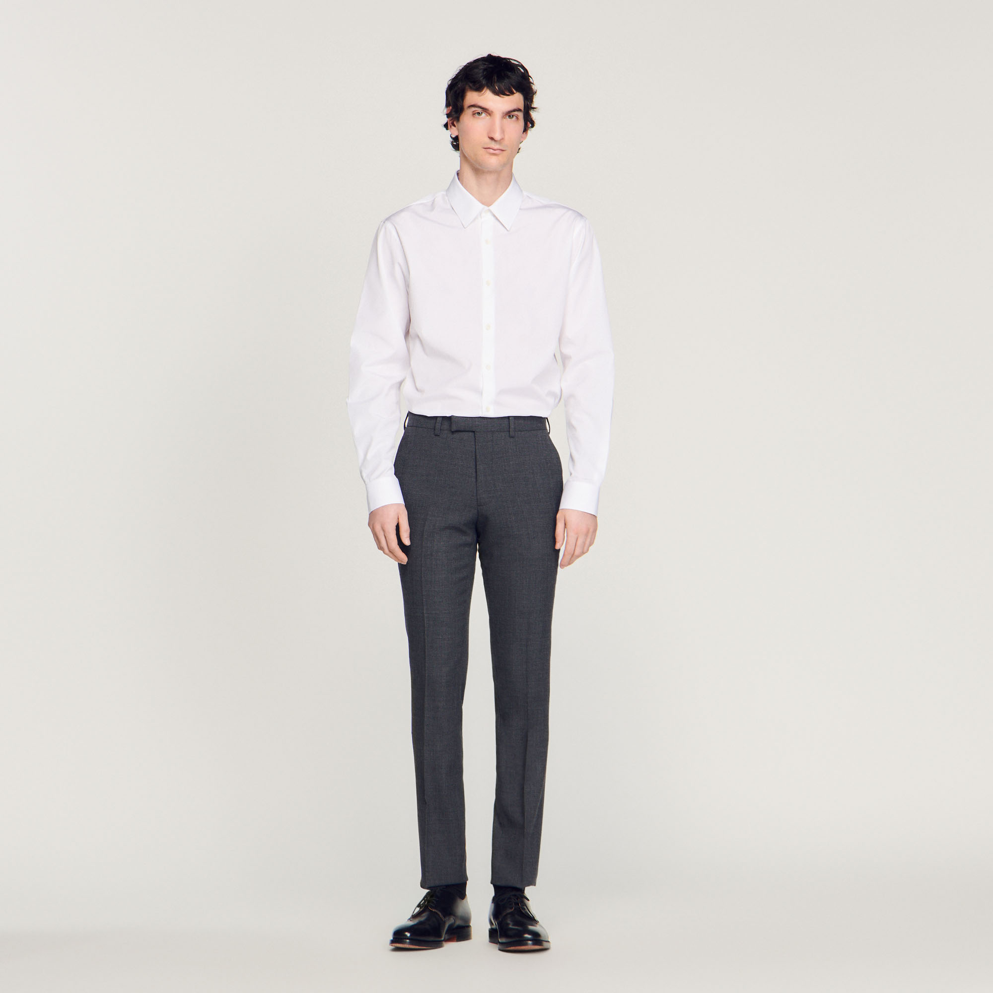Pantalon de costume en laine