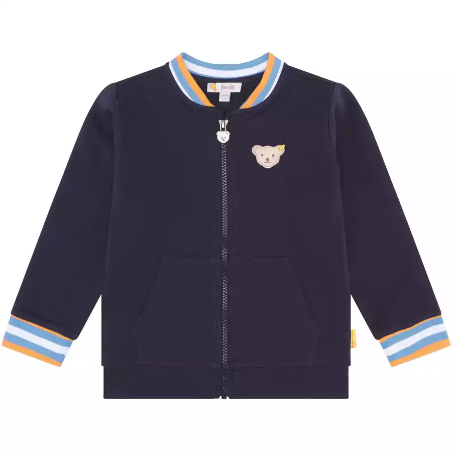 Steiff Mini Sweatjacke navy