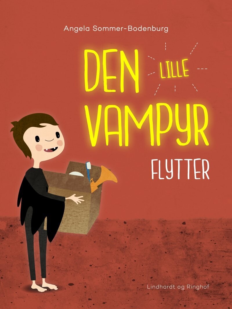 Den Lille Vampyr Flytter - Angela Sommer-Bodenburg - Bog