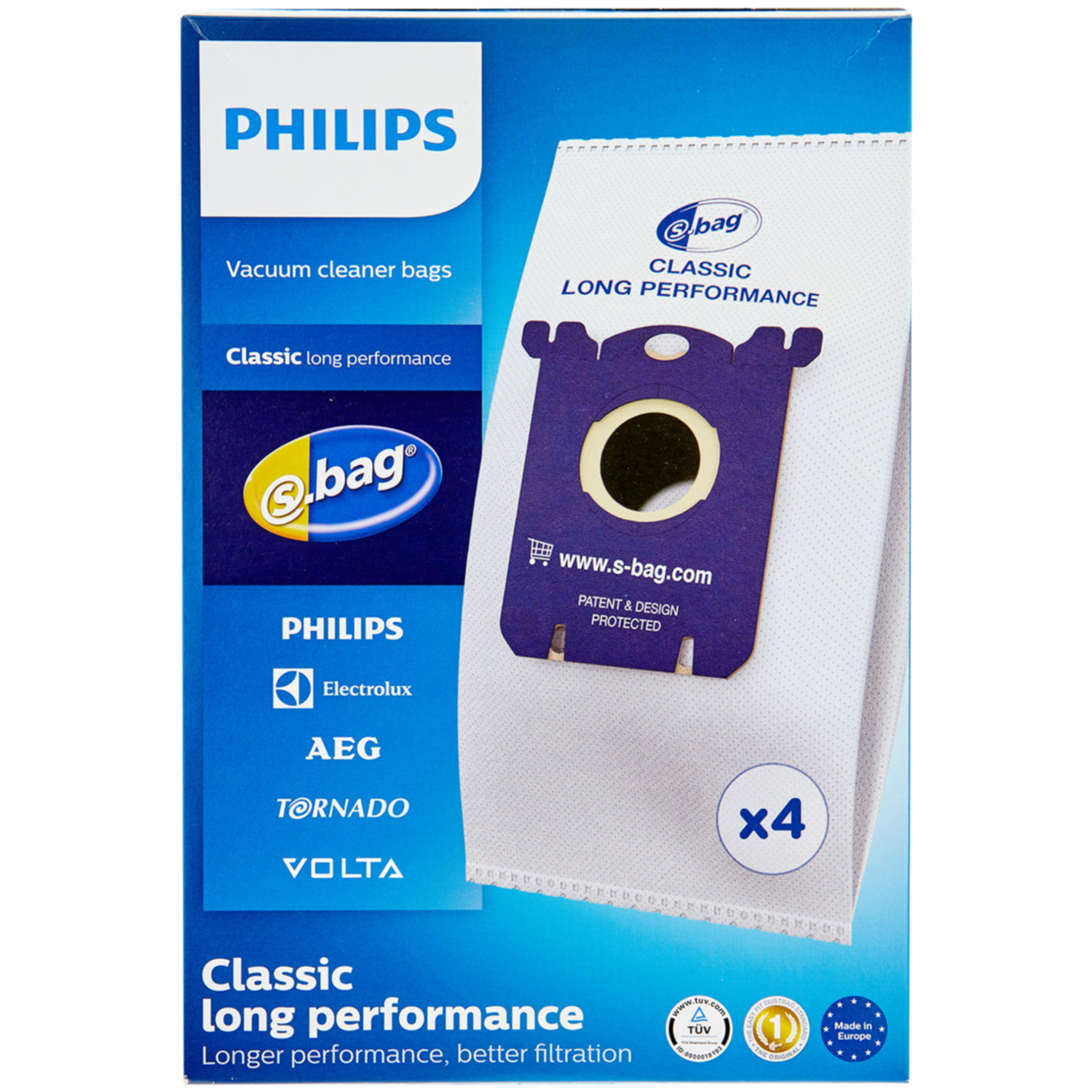 Philips Staubbeutel s-bag FC 8021/03