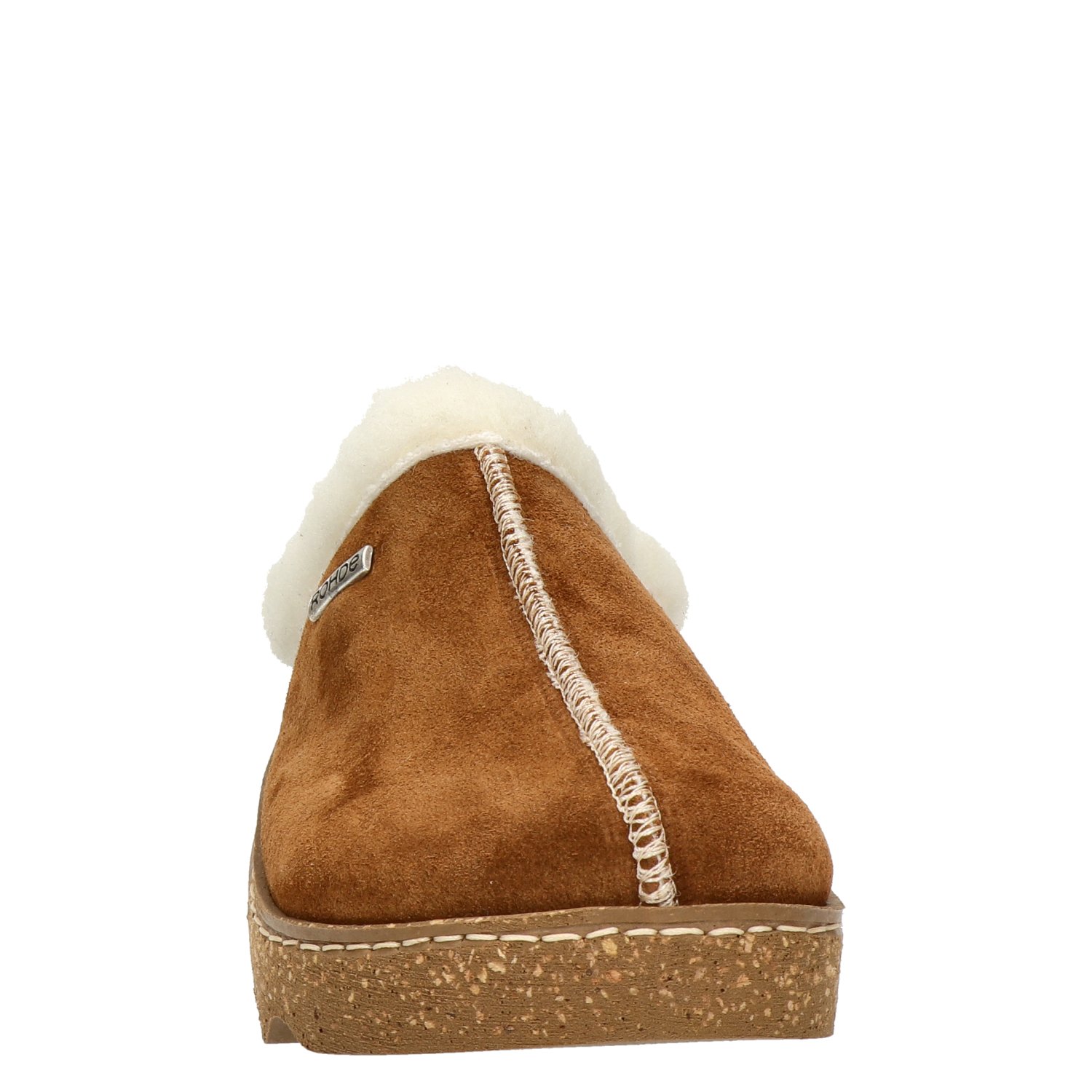 Foggia-D dames pantoffel Rohde Cognac