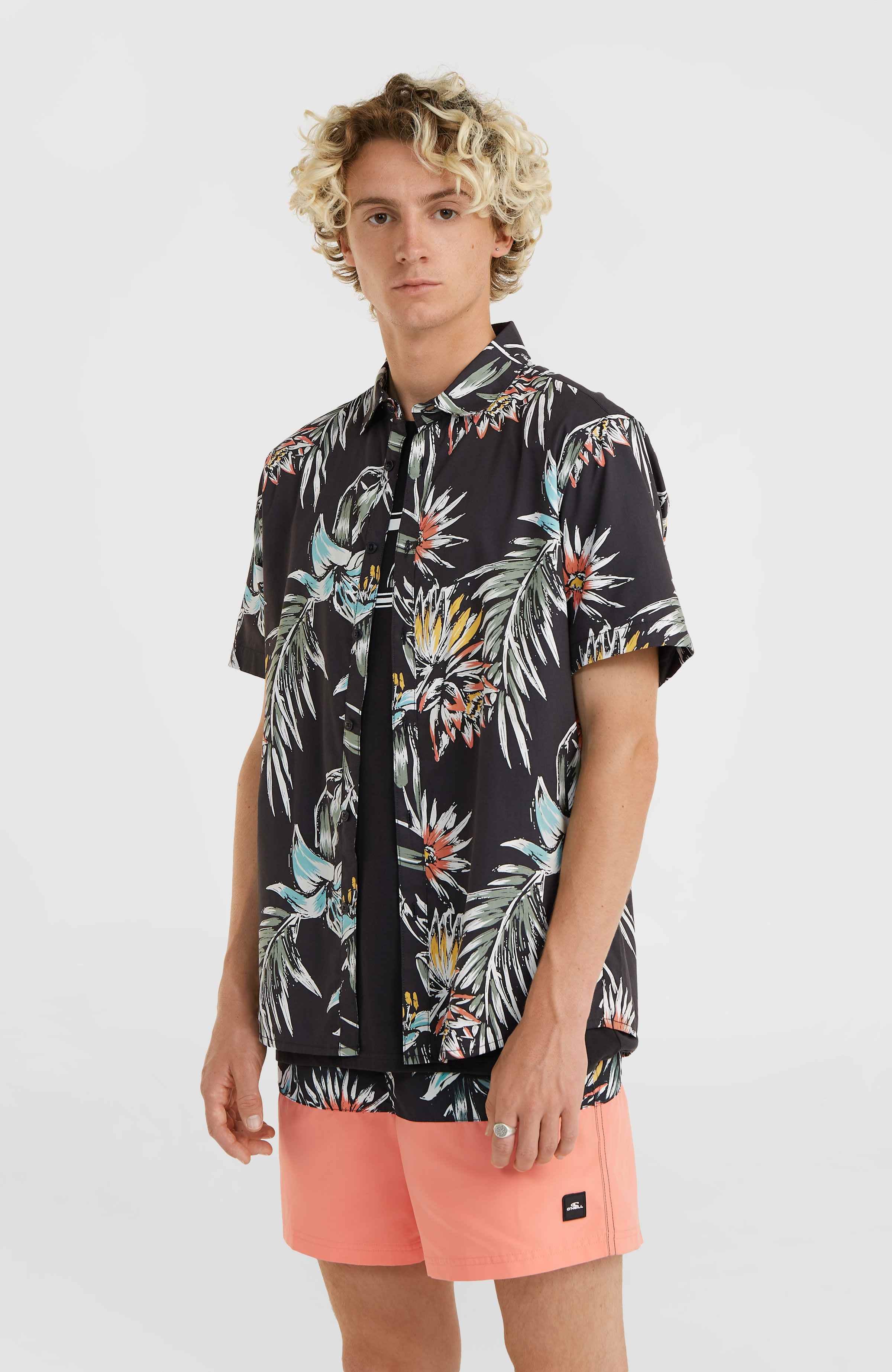 Mix and Match Floral overhemd O`Neill Zwart