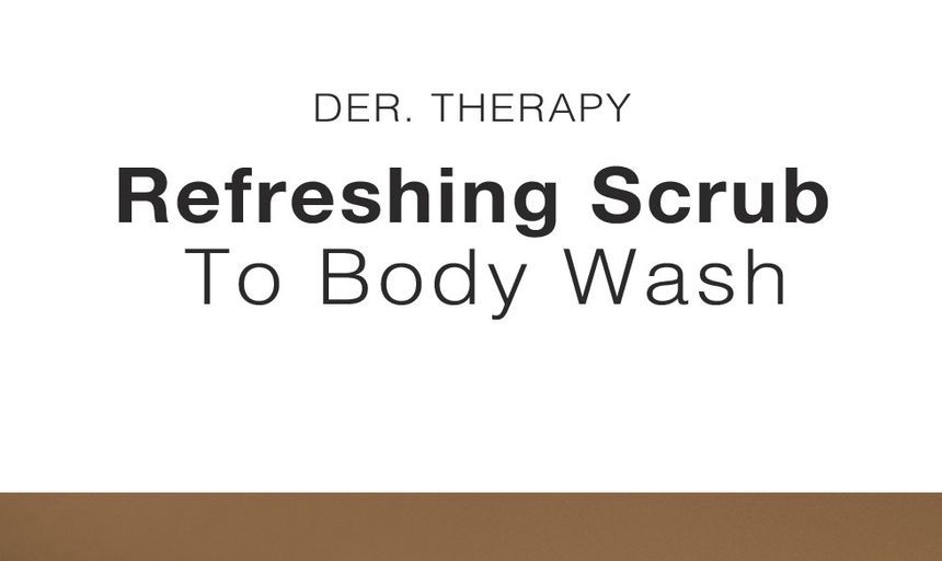 RNW - DER. THERAPY Verfrissende scrub voor bodywash