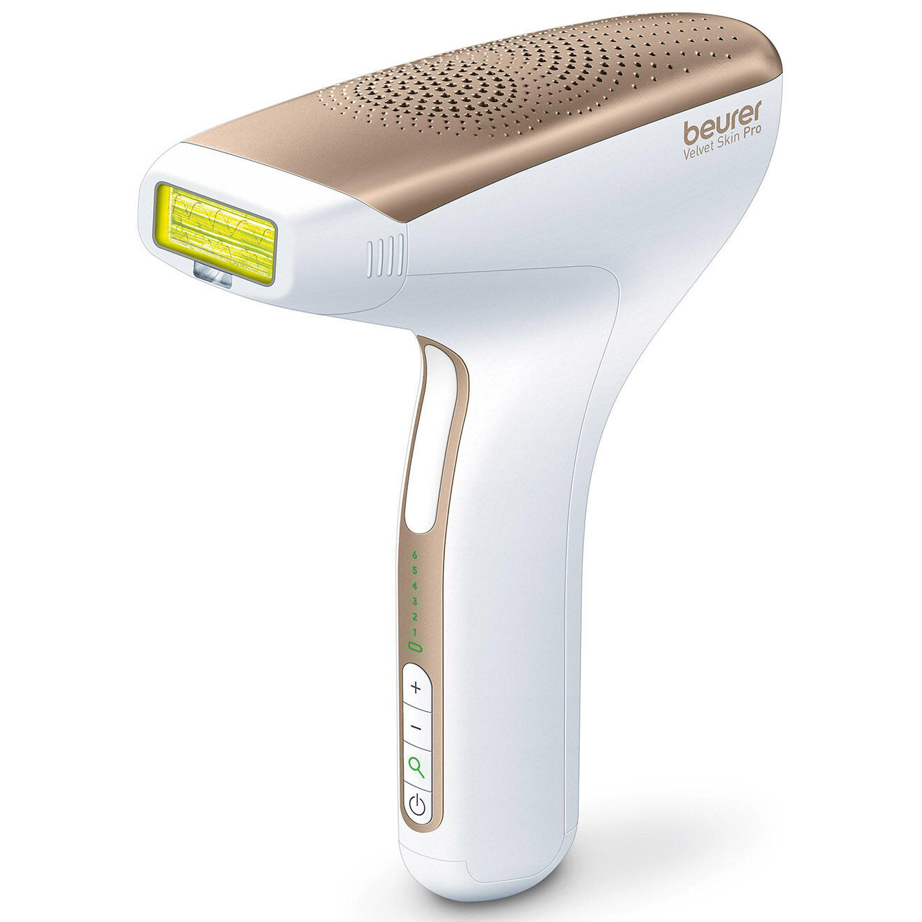 Beurer Épilateur à lumière pulsée sans fil 300 000 flash blanc/doré