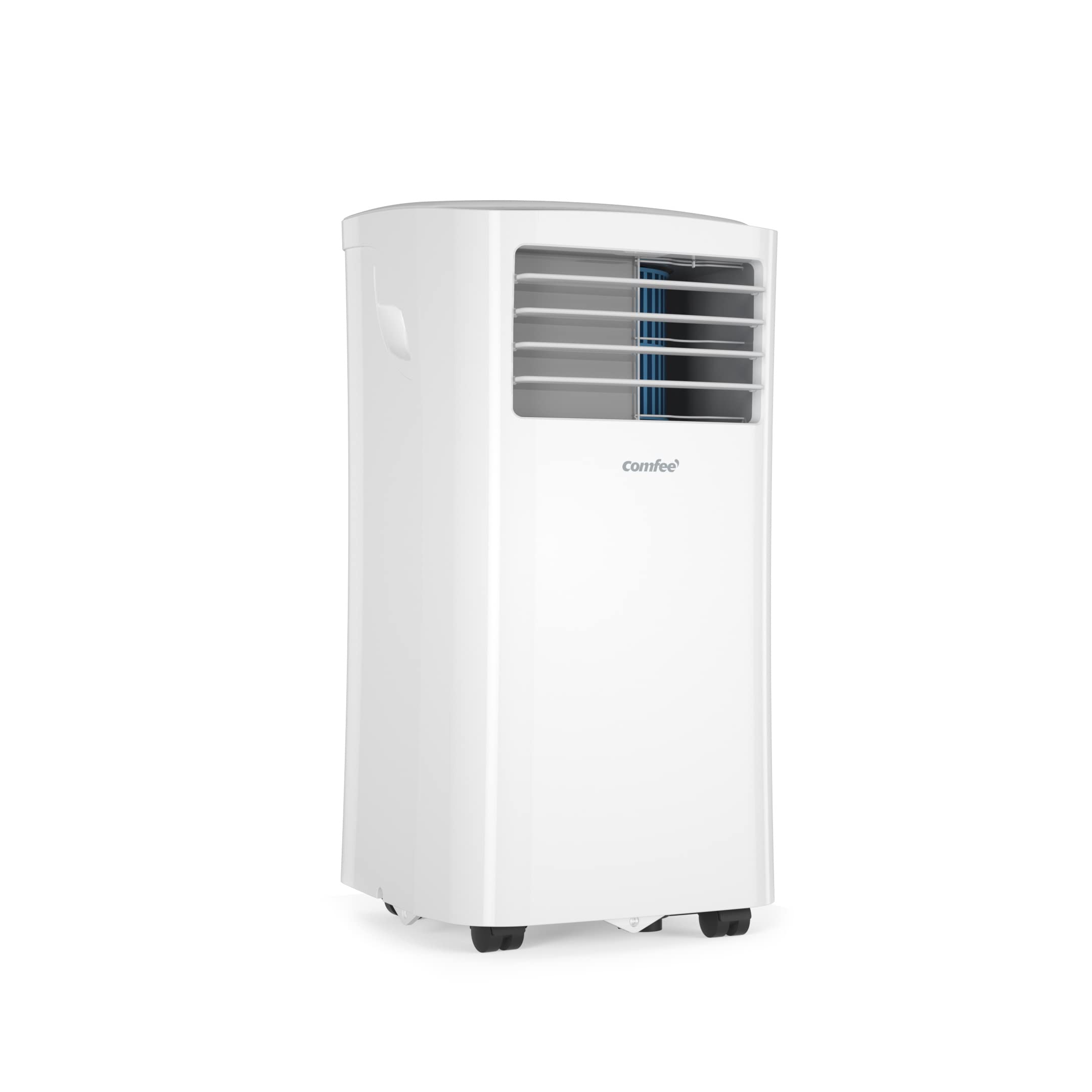 COMFEE' Climatiseur Mobile 9000 BTU/h 2,6kW, 3-EN-1 Refroidisseur Déshumidificateur Ventilateur, Fonction Follow me, Minuterie, Mode nuit, Pour salon